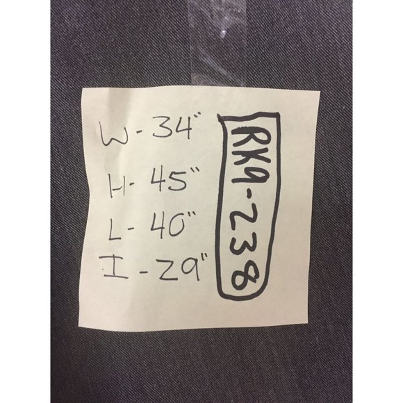 Haggar Black Label Mens Dress Pants Size 36x30 Gray Pockets Button Zip Up - Picture 13 of 13